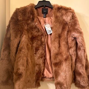 Forever 21 faux fur jacket